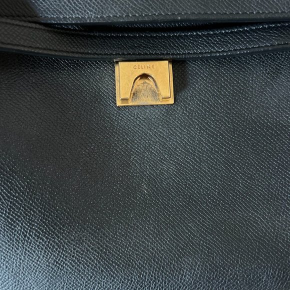 Celine Grained Calfskin Mini Belt Bag Black - Picture 8 of 8